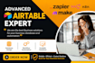 build advance airtable database, automation, zapier integration, airtable expert