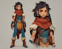 draw fantasy rpg game characters