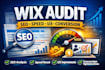 wix audit, SEO, speed, UX and conversion optimization