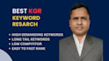 do advance SEO kgr keyword research expert