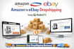 amazon ebay product listing, ebay dropshipping amazon to ebay using autods