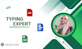 provide a fast typing service perfectly