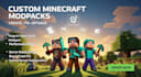 build a custom minecraft modpack with epic quests and full server setup