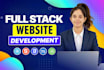 custom website development, full stack web developer, frontend backend developer