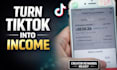 do complete tik tok monetization organically in creator reward program account