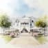 paint a awesome watercolor wedding venue