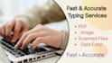 do fastest typing work in any form like pdf, copy paste, handwritten notes