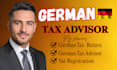 german annual financial statement, vat filing, annual tax return and bookkeeping