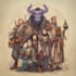 draw your dnd party