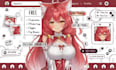 design and rig a custom vtuber commission live 2d vtuber model 2d anime live2d
