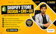 design a high converting shopify store with UX and cro best practices