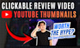 design a clickable youtube thumbnail that stands out