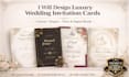 design custom wedding, birthday, and business invitations in 24 hours