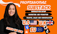 do viral promotion to your substack article, substack page and link promotion