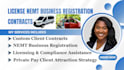 setup your nemt business with licensing, secure private pay clients, contracts
