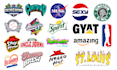 make a custom parody logo, spoof, and bootleg style design