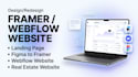 design a framer landing page for your startup or product launch