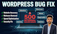 fix website bugs, wordpress, PHP, laravel, and javascript errors