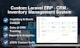 develop custom CRM, erp, and inventory management web application