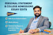 improve your personal statement or college admissions essay