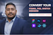 convert your UI design to HTML, CSS, bootstrap, tailwind
