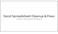 fix excel spreadsheets and clean up messy data