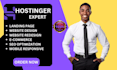 hostinger website redesign, hostinger website design, hostinger website redesign