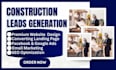 generate roofing leads construction leads contractor leads construction website
