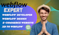 webflow developer, webflow design, xd to webflow, ecommrce website