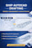 do ship autocad drafting and general arrangement drawing