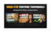 design high CTR youtube thumbnails that increase clicks