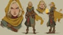dnd game character art and dnd character art