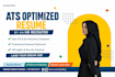 write an ats optimized resume reviewed by an HR recruiter