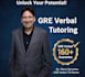 tutor gre verbal with a 160 plus score guarantee