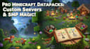 create professional minecraft data pack for advanced servers and smp