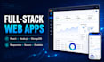 build a responsive full stack web app with react and nodejs