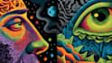 stunning illustration psychedelic, lifestyle, surrealism
