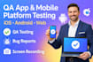 beta app testing and website testing, qa, ipad, iphone, android user testing