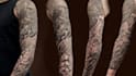 draw a full sleeve tattoo design unique modern