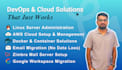 manage AWS cloud, linux server, docker and email migration