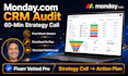 audit and optimize your monday CRM in a 60 min strategy call