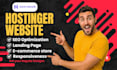 hostinger website design hostinger horizon ai website hostinger website
