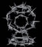 hand draw a barbed wire style metal logo