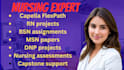 complete quality evidence based practice bsn,msn pmhnp dnp projects