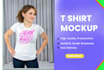 design realistic t shirt mockups in 24 hours