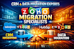 migrate your data to zoho CRM from salesforce, hubspot or any platform