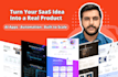 develop custom fullstack web apps next js, react, node js and tailwind CSS