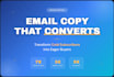 write email copy, cold emails, email sequence, email funnels
