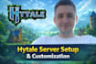 setup and customize your hytale server