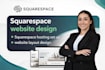 squarespace website design, squarespace website